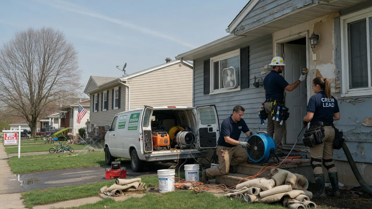 Flood Cleanup in Tipton, MI near me