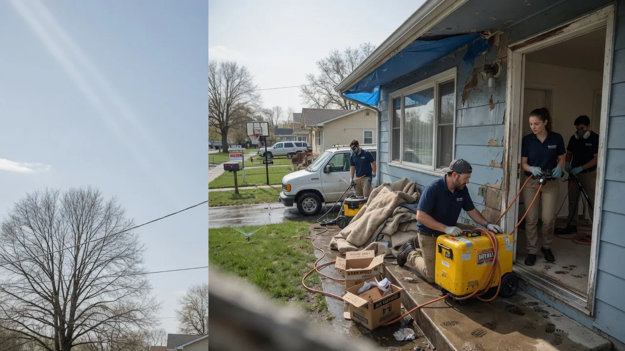 Basement Flood Cleanup in Tipton, MI near me
